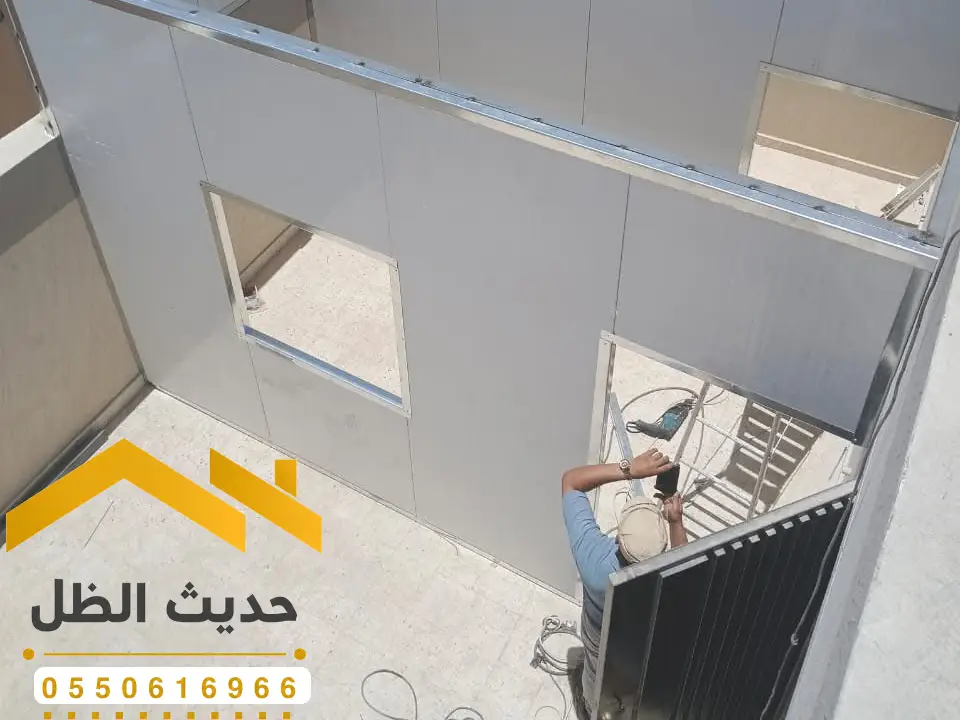 تصميم غرفه ساندوتش بانل حديثة حوطة بني تميم