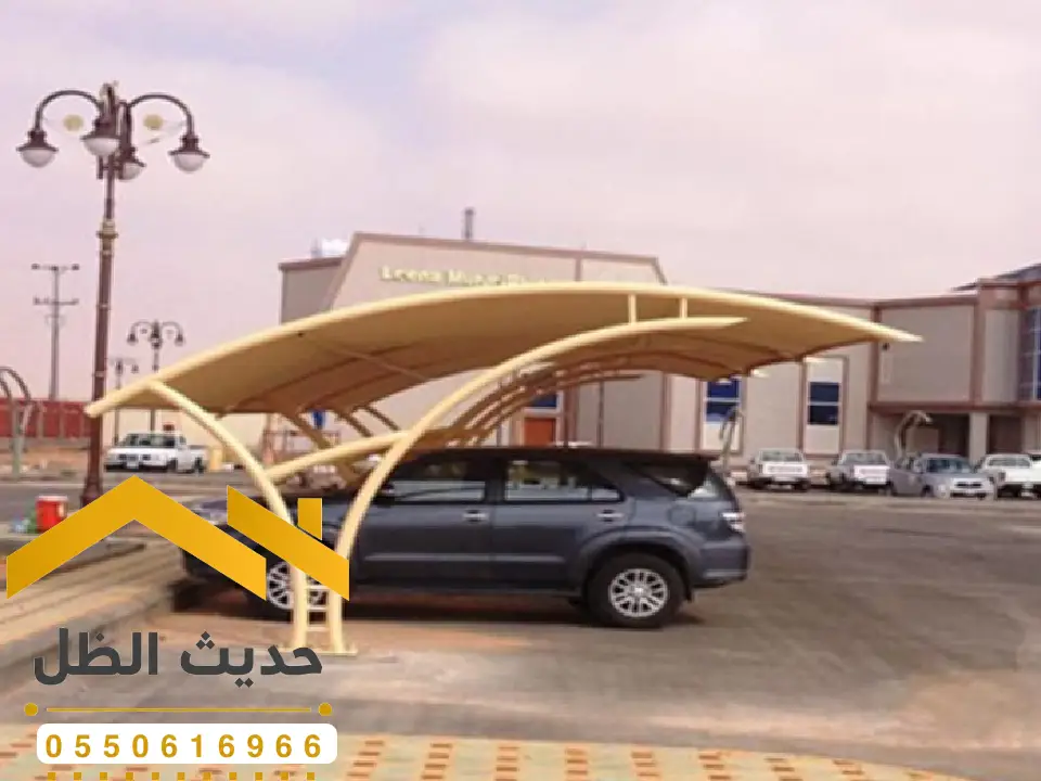 مظلات سيارات خارجية العيينة