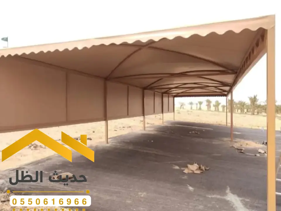 اشكال مظلات حديد حريملاء