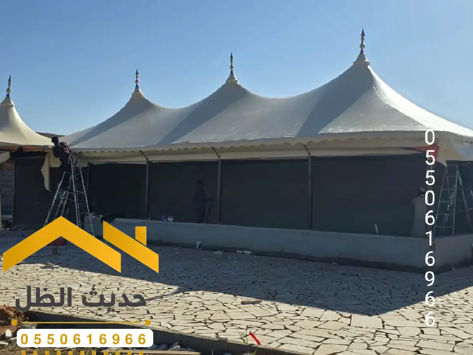 تفصيل خيام الخرج ، أفضل تصميم وتنفيذ خيام ملكية وعصرية بأعلى معايير الجودة