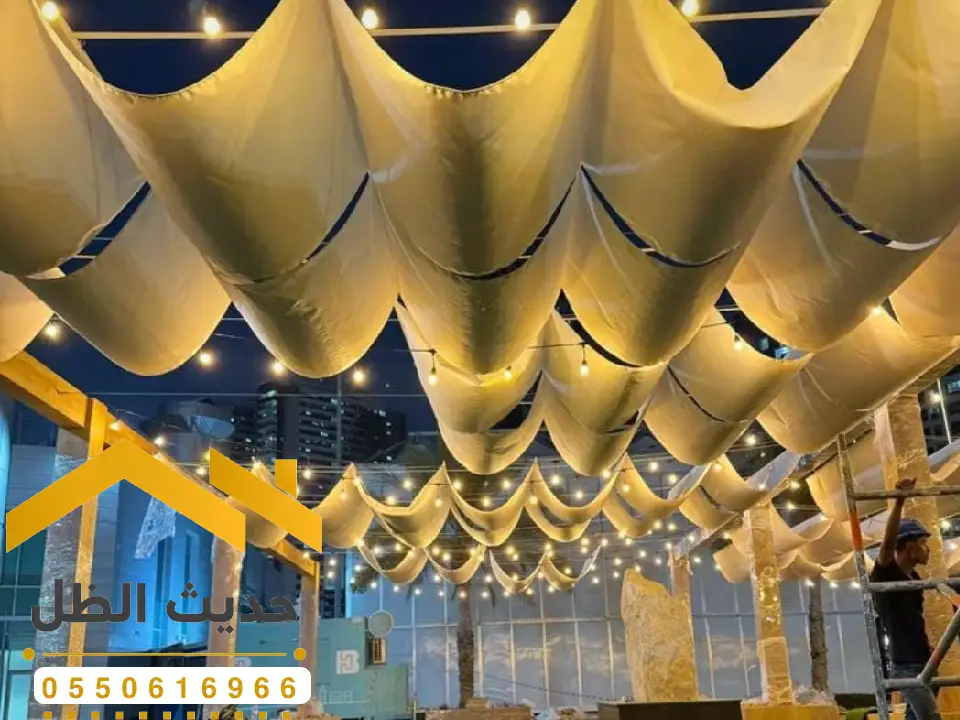 مظلات حدائق الدرعية