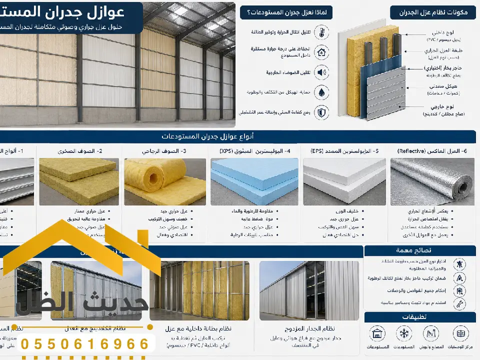عوازل ساندوتش بانل بالرياض