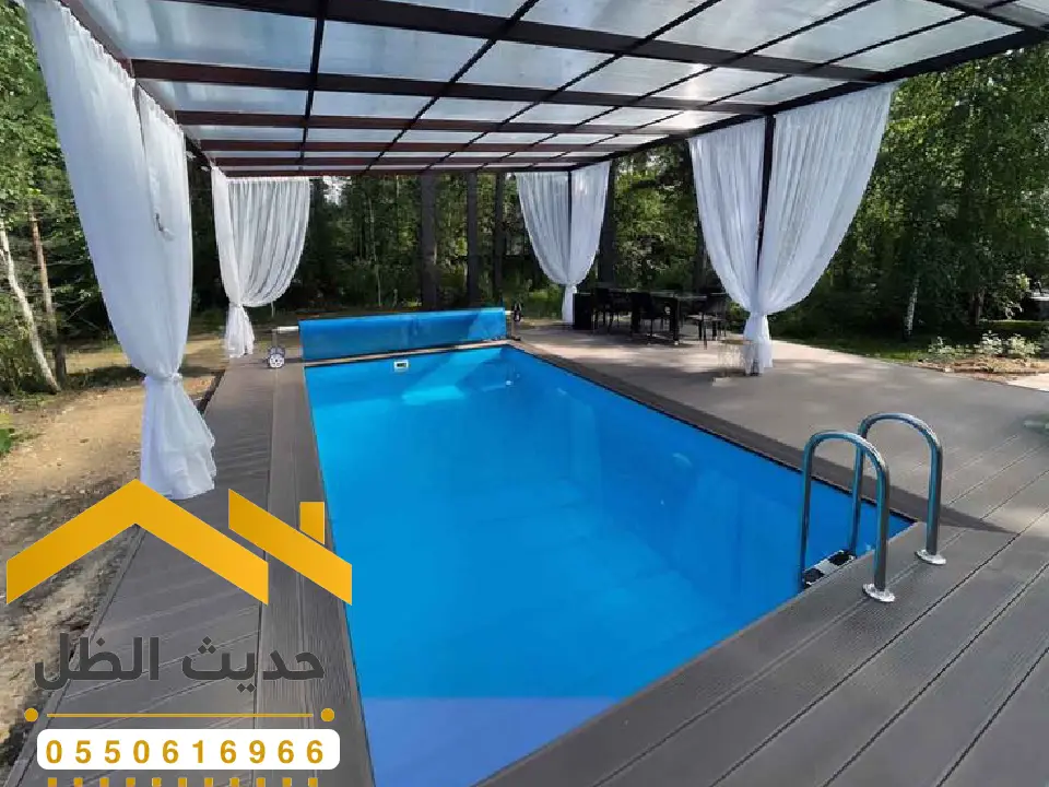 تركيب مظلات حديد مودرن غرب الرياض 