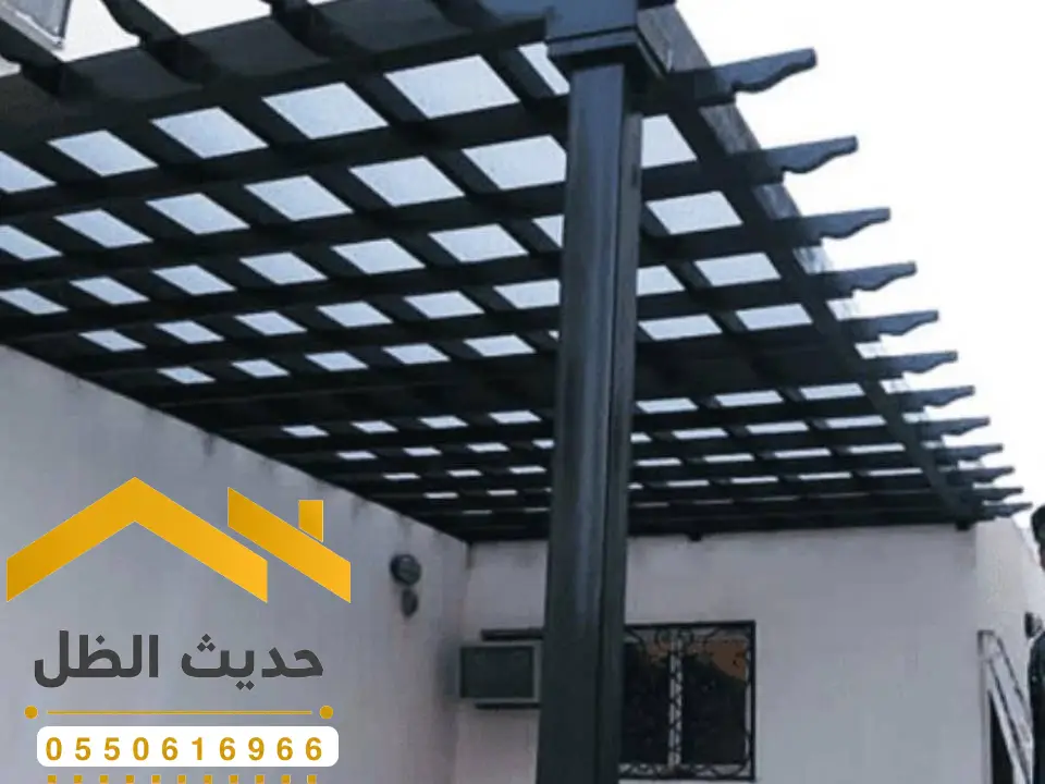 تصميم برجولة خشبية بالرياض