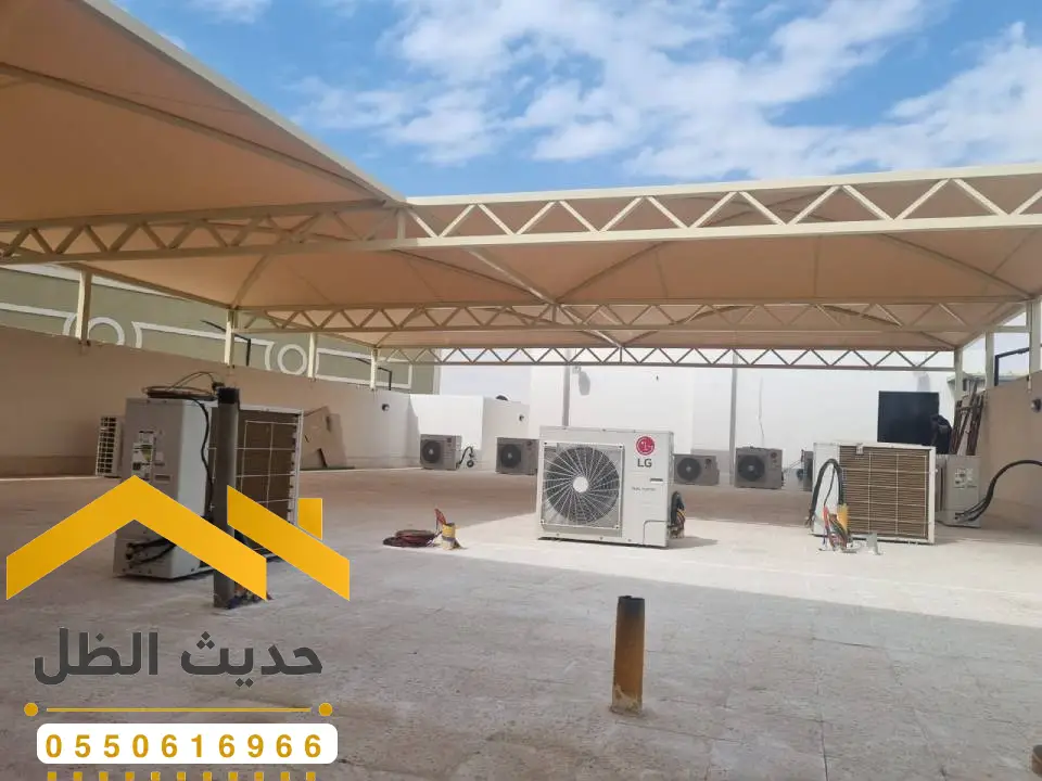 مظلات مساجد بتصاميم إسلامية بالرياض
