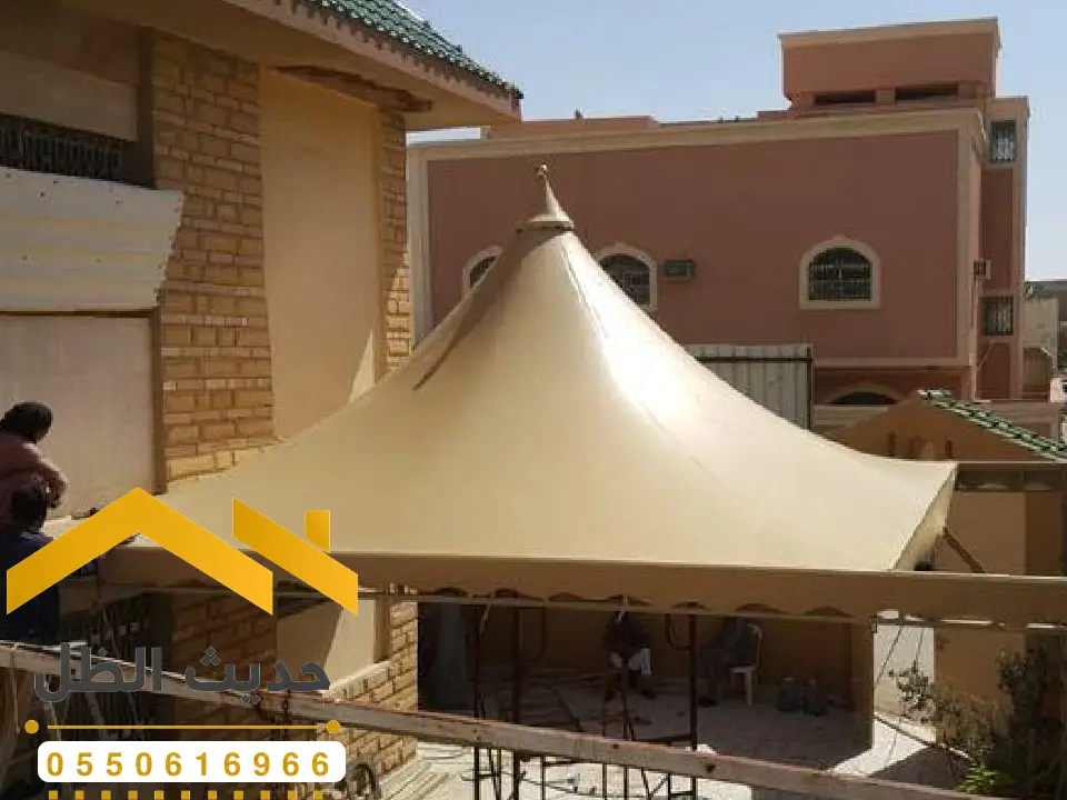 تصميم مظلات سيارات العمارية