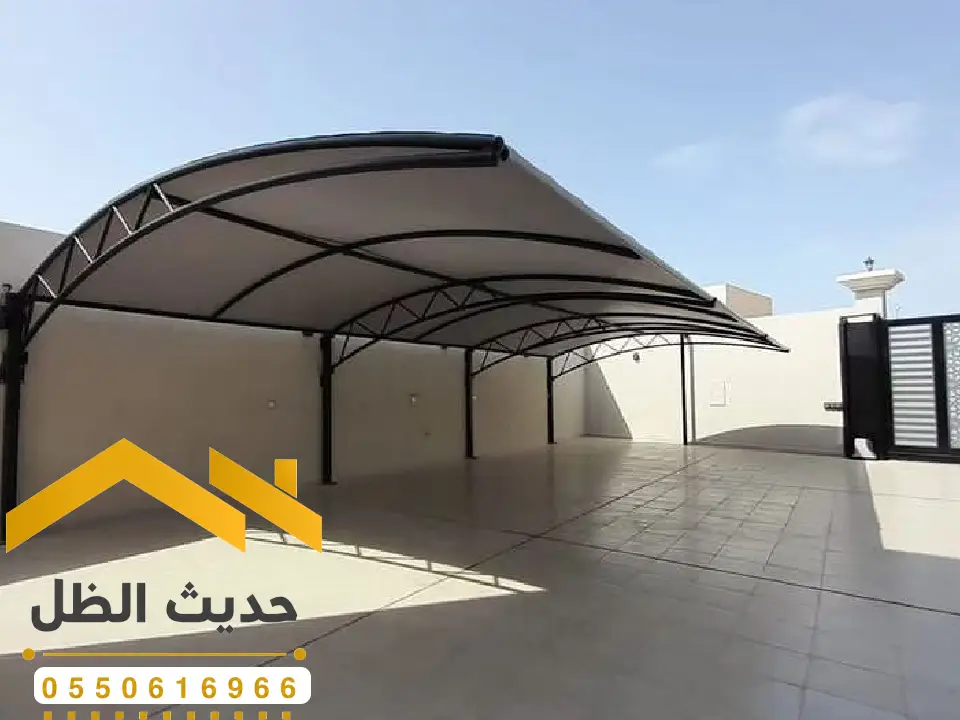 أنواع مظلات حديد مودرن غرب الرياض 