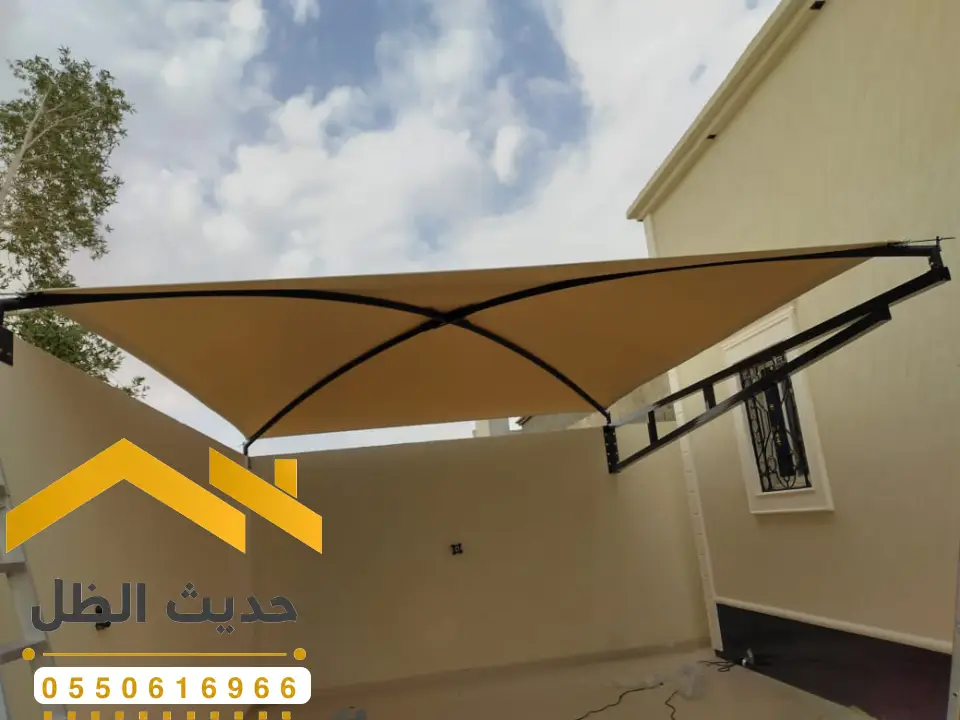 تركيب مظلات PVC للحدائق غرب الرياض