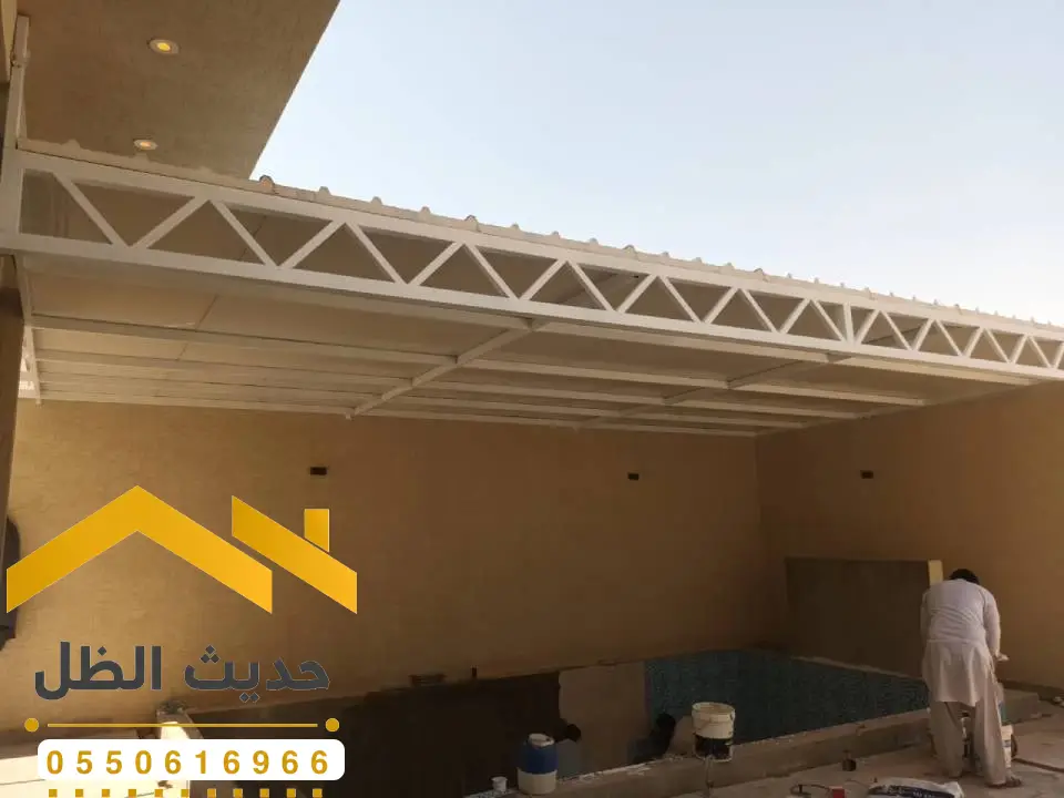 تركيب مظلة ساندوتش بانل الرياض