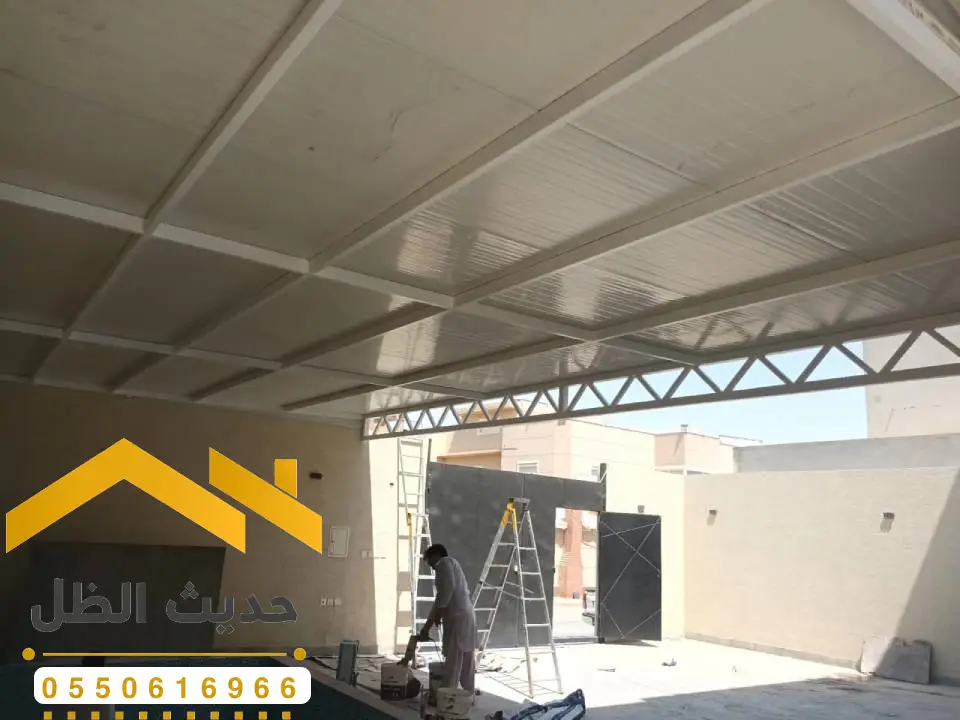 تركيب مظلة ساندوتش بانل الرياض