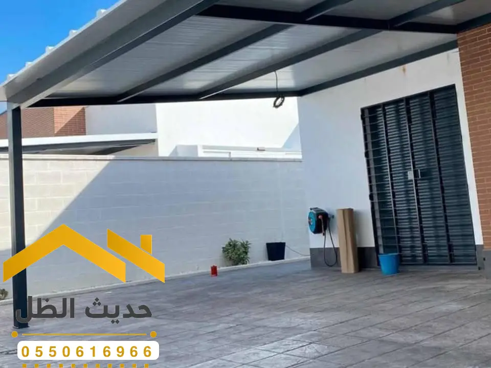 تصميم مظلات ساندوتش بانل بالرياض