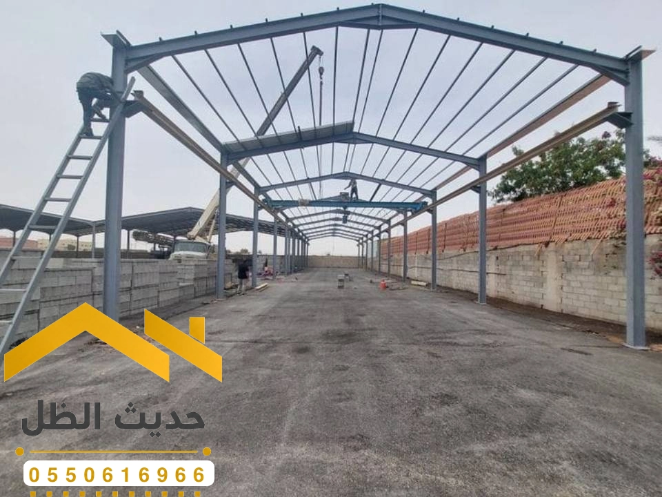 مقاول مستودعات حديد الرياض